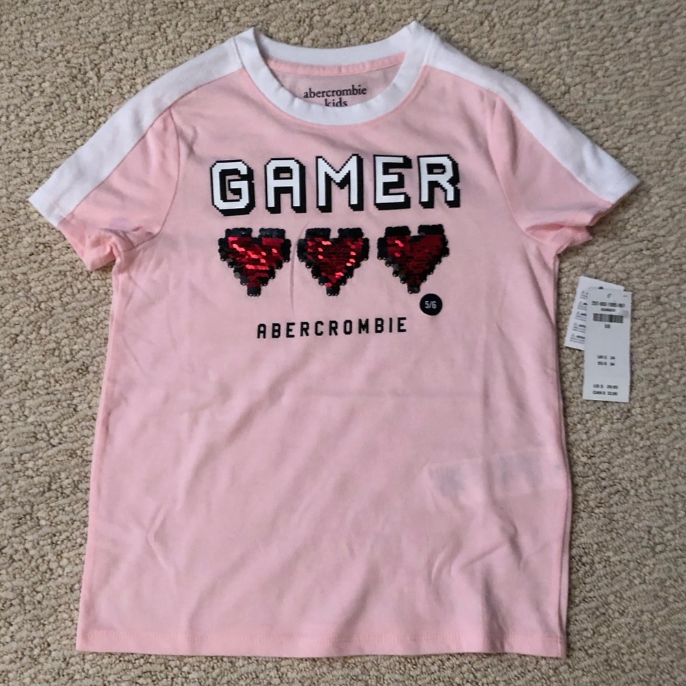 Abercrombie Kids Girl’s tee NWT